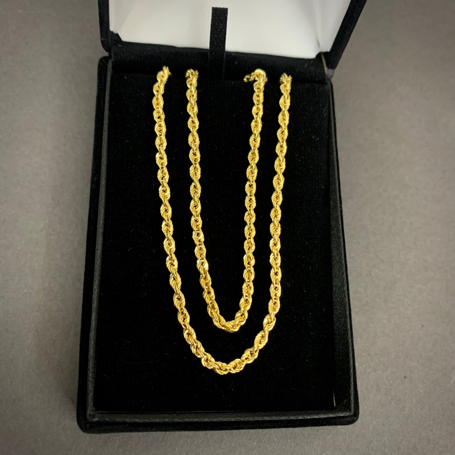 Cadena Lazo 4.5gr / 50cm / 2.75mm Oro Amarillo L750 +1 18K