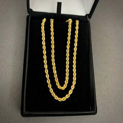 Cadena Lazo 4.5gr / 50cm / 2.75mm Oro Amarillo L750 +1 18K