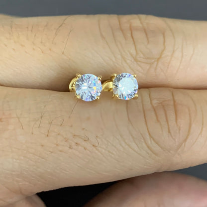 Topos Circon Blanco 1.53Gr / 5.5Mm Oro Amarillo L720 18K