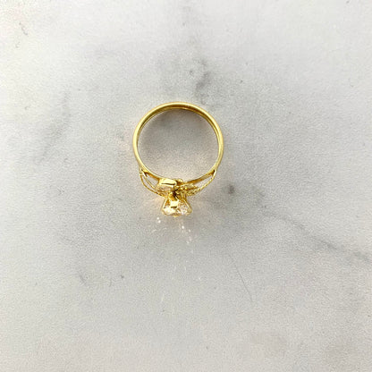 Anillo Solitario 1.48Gr / T6 1/4 / 2.8Mm Oro Amarillo L720 18K