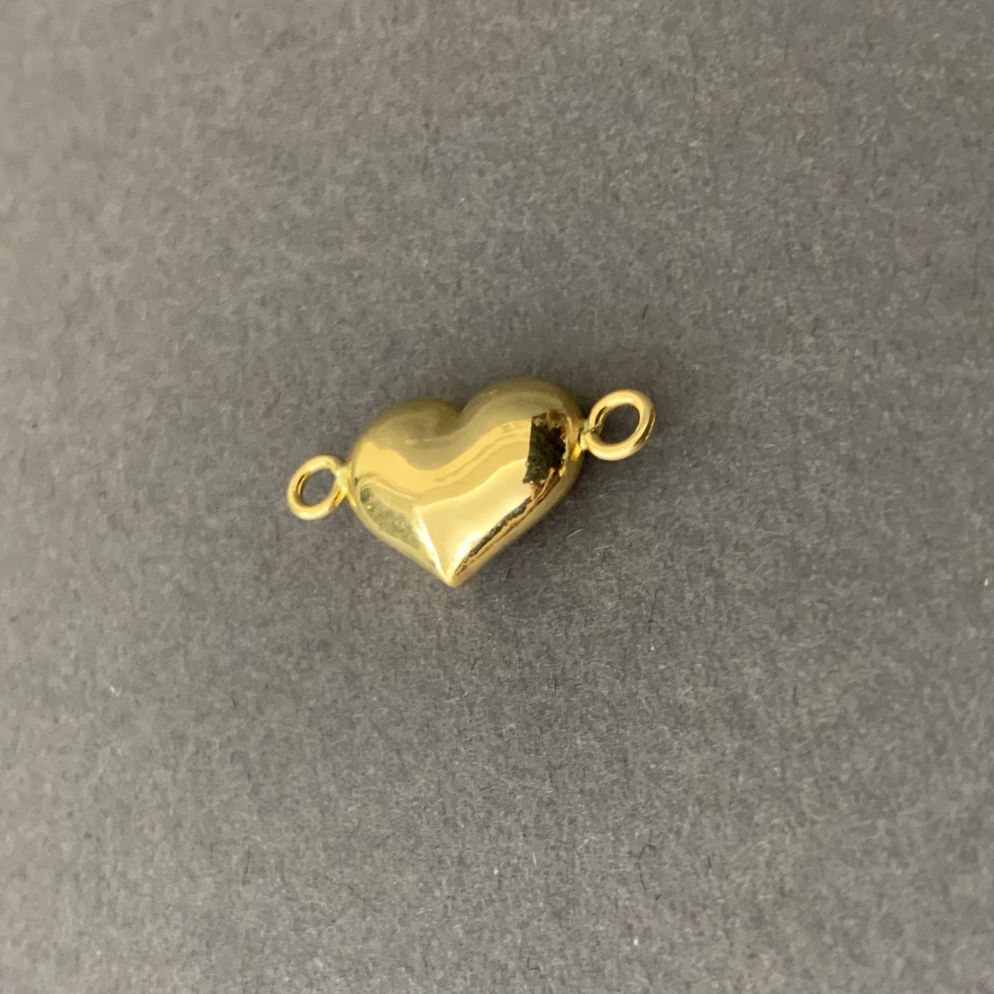 Herraje Corazon 0.61Gr / 9.7Mm Oro Amarillo L720 18K