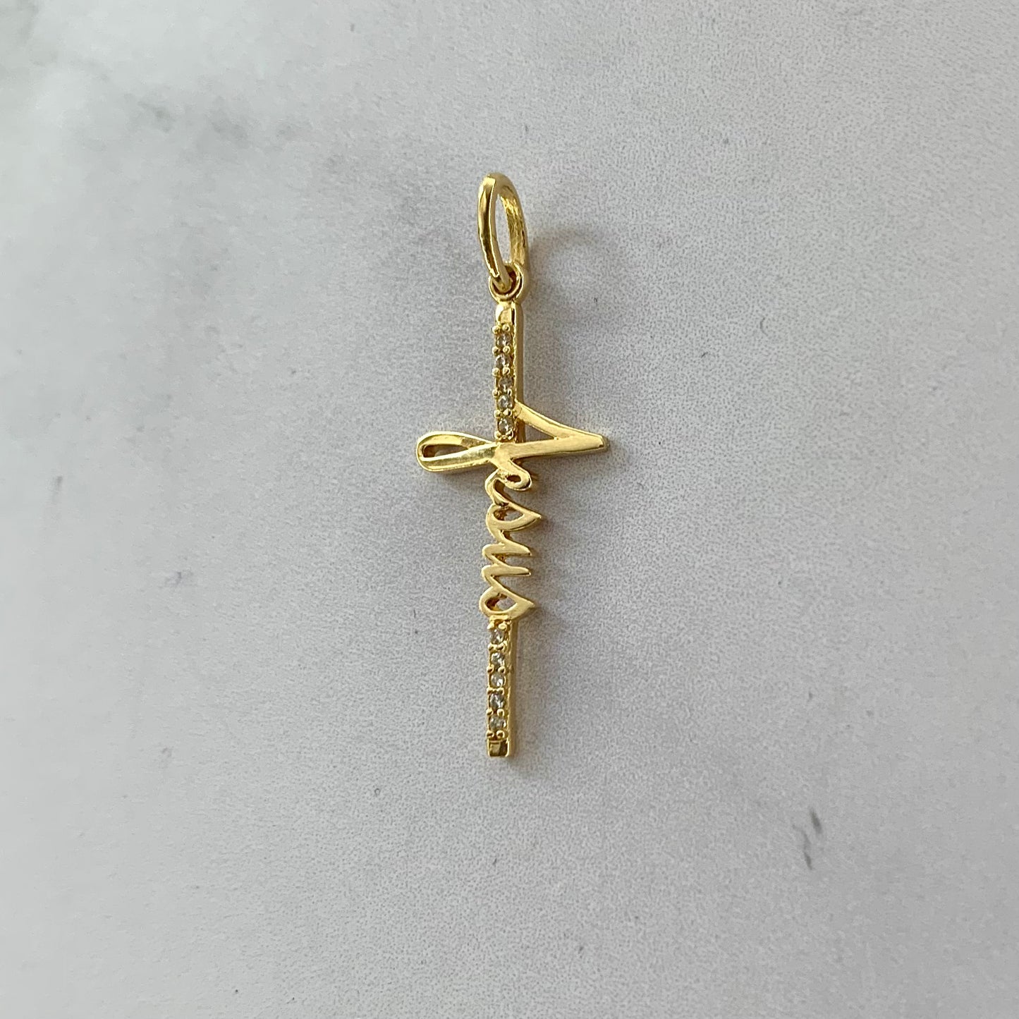 Dije Jesus 1.36Gr / 34.6Mm Oro Amarillo L720 18K