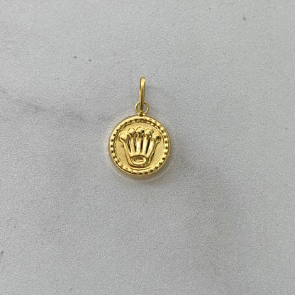 Dije Rx Troquelado 0.6Gr / 20Mm Oro Amarillo L720 18K