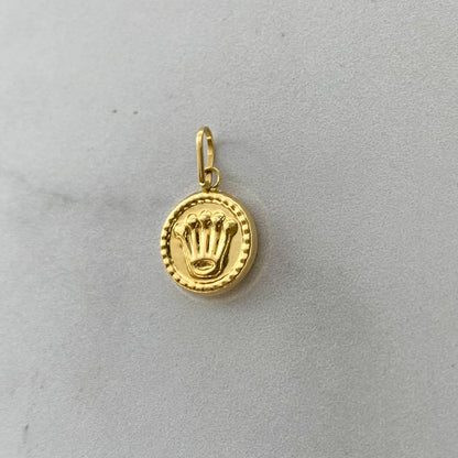 Dije Rx Troquelado 0.6Gr / 20Mm Oro Amarillo L720 18K