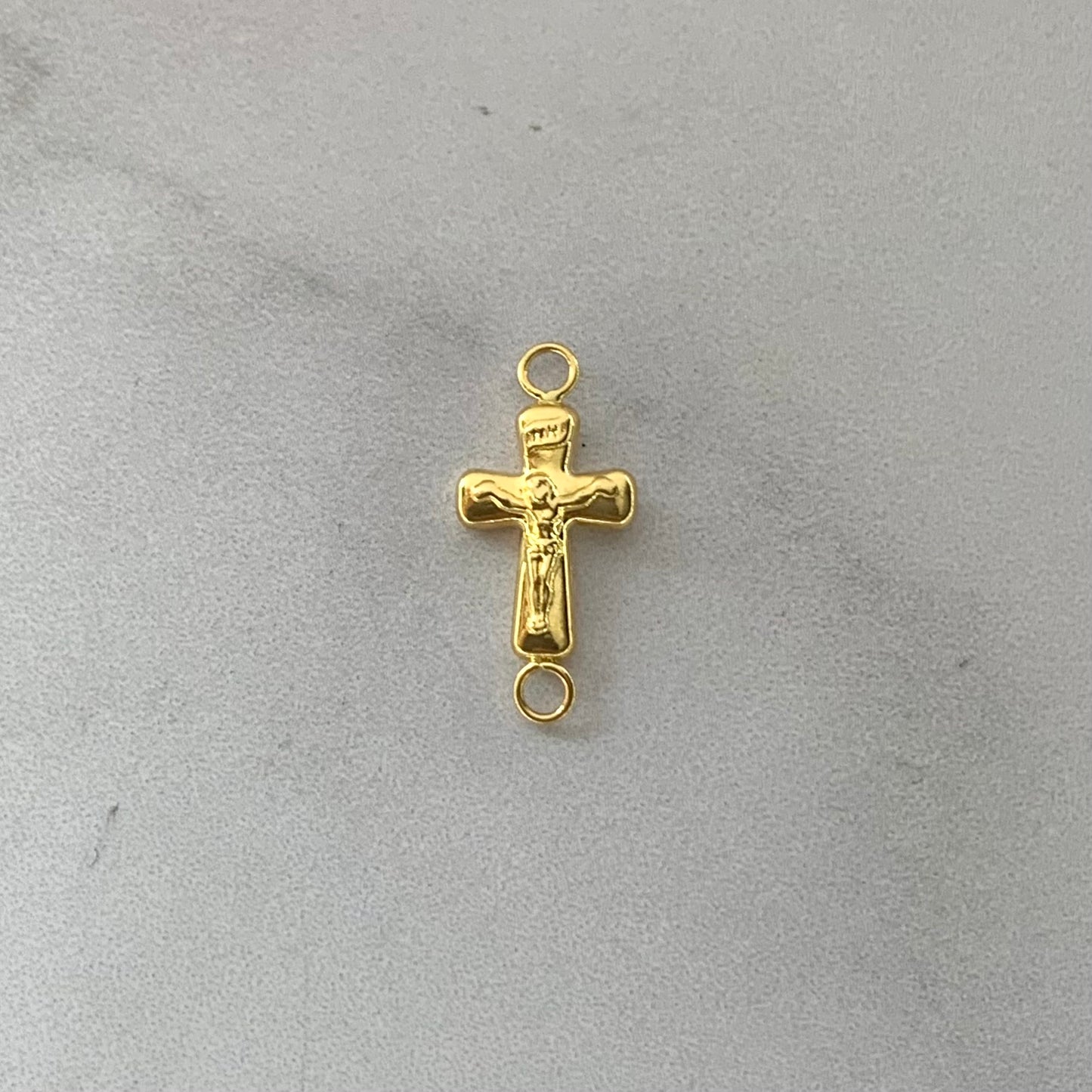 Herraje Cruz Cristo 0.37Gr / 18.3Mm Oro Amarillo L720 18K