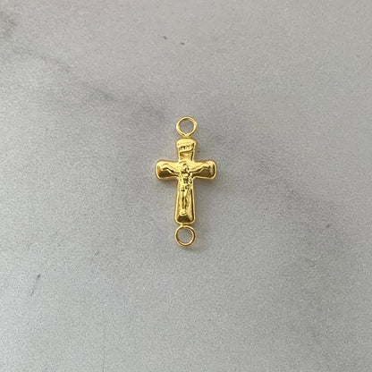 Herraje Cruz Cristo 0.37Gr / 18.3Mm Oro Amarillo L720 18K