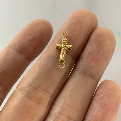 Herraje Cruz Cristo 0.37Gr / 18.3Mm Oro Amarillo L720 18K